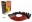 Picture of Granatelli 10-14 Ford 6-2L Perf Wire Set w-Inserts-Red Hi-Temp Jacket-Black Fire Sleeve