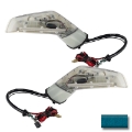Picture of Oracle 05-13 Chevy Corvette C6 XM Concept Side Mirrors - Ghosted - Blue Stream Tintcoat 512Q