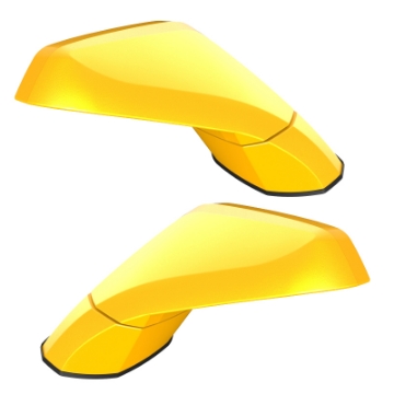 Picture of Oracle 05-13 Chevy Corvette C6 XM Concept Side Mirrors - Ghosted - Velocity Yellow G8A