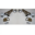 Picture of Granatelli 2-5in Stainless Steel Manual Dual Exhaust Cutout Kit w-Slip Fit Band Clamp