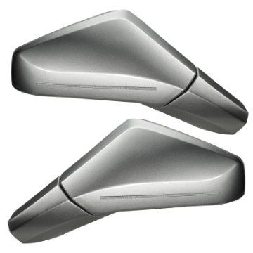 Picture of Oracle 05-13 Chevy Corvette C6 XM Concept Side Mirrors - Switchblade Silver Metallic GAN