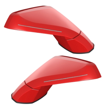 Picture of Oracle 05-13 Chevrolet Corvette C6 XM Concept Side Mirrors - Victory Red GCN