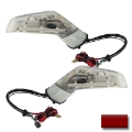 Picture of Oracle 05-13 Chevy Corvette C6 XM Concept Side Mirrors - Ghosted - Victory Red GCN