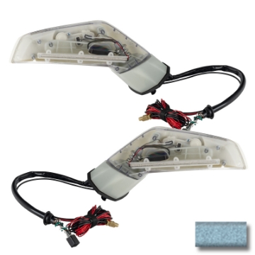 Picture of Oracle 05-13 Chevy Corvette C6 XM Concept Side Mirrors - Ghosted - Space Blue Metallic GLF