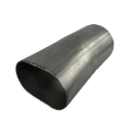 Picture of Granatelli 3-0in Round to 3-0in Oval Weld In Exhaust Adapter