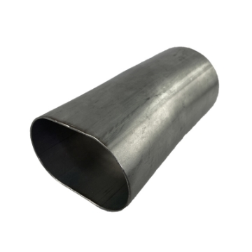 Picture of Granatelli 3-0in Round to 3-0in Oval Weld In Exhaust Adapter