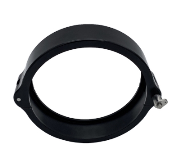 Picture of Granatelli 3-0in Dual Seal Clamshell Clamp - Aluminum Black