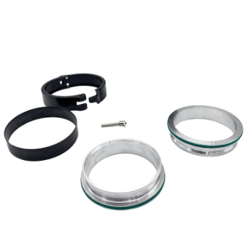Picture of Granatelli 3-5in Dual Seal Double O-Ring Clamp Assembly