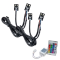 Picture of Oracle 2021 Ford Bronco Sport RGB+W Headlight DRL + Halo - w- Simple Controller