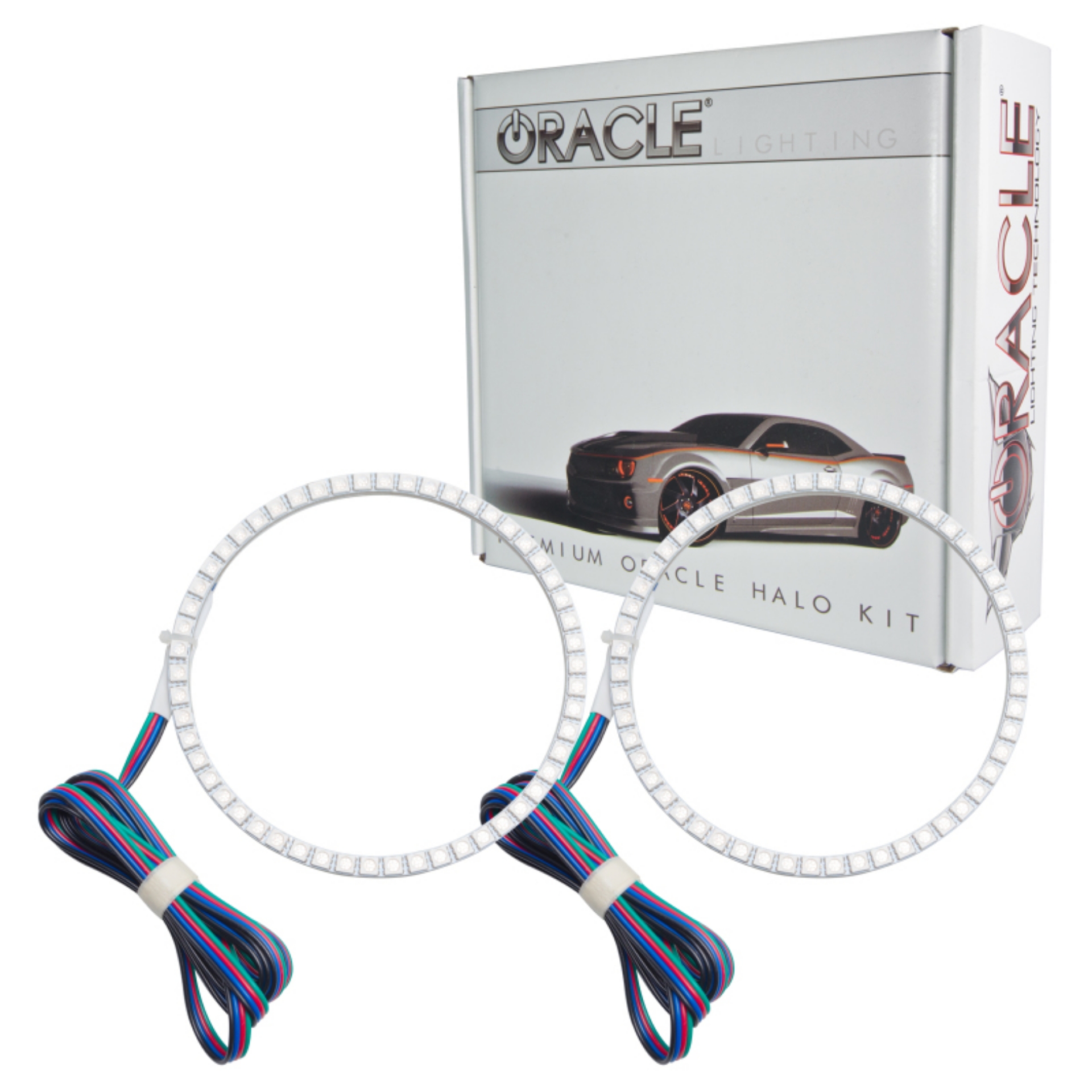 Picture of Oracle Dodge Viper GTS 96-02 LED Fog Halo Kit - ColorSHIFT