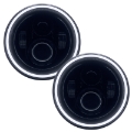 Picture of Oracle 7in High Powered LED Headlights - Black Bezel - White