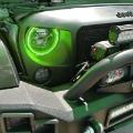 Picture of Oracle 7in High Powered LED Headlights - Black Bezel - Dynamic - Dynamic