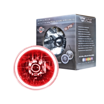 Picture of Oracle Pre-Installed Lights 5-75 IN- Sealed Beam - Red Halo