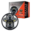 Picture of Oracle 5-75in 40W Replacement LED Headlight - Chrome