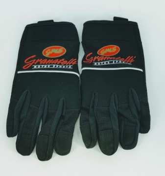Picture of Granatelli Large Mechanics Work Gloves - Black w-Touch Screen Finger Tips & Granatelli Logo