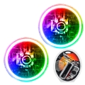Picture of Oracle 97-06 Jeep Wrangler TJ SMD HL - ColorSHIFT