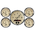 Picture of AutoMeter 3-3-8in & 2-1-16in GPS Speedometer Antique Beige Gauge Kit - 5 Pc