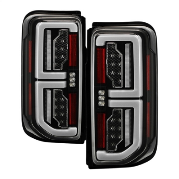 Picture of Spyder 21-23 Ford Bronco Factory LED Model Only LED Tail Lights - Black ALT-YD-FB21LED-LED-BK