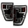 Picture of Spyder 21-23 Ford F150 Factory Halogen Light Bar LED Tail Lights - Black ALT-YD-FF15021HAL-BK