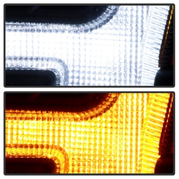 Picture of Spyder Apex 14-21 Toyota Tundra High-Power LED Module Headlights - Black PRO-YD-TTU14V2AP-SBSEQ-BK