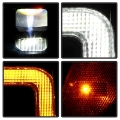 Picture of Spyder Apex 20-22 Ford F250-F350 Halogen High-Power LED Headlights - Black PRO-YD-FS20HALAP-SEQ-BK