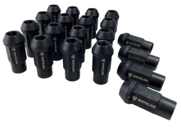 Picture of Whiteline M12x1-50 Branded Wheel Nuts - Set of 20
