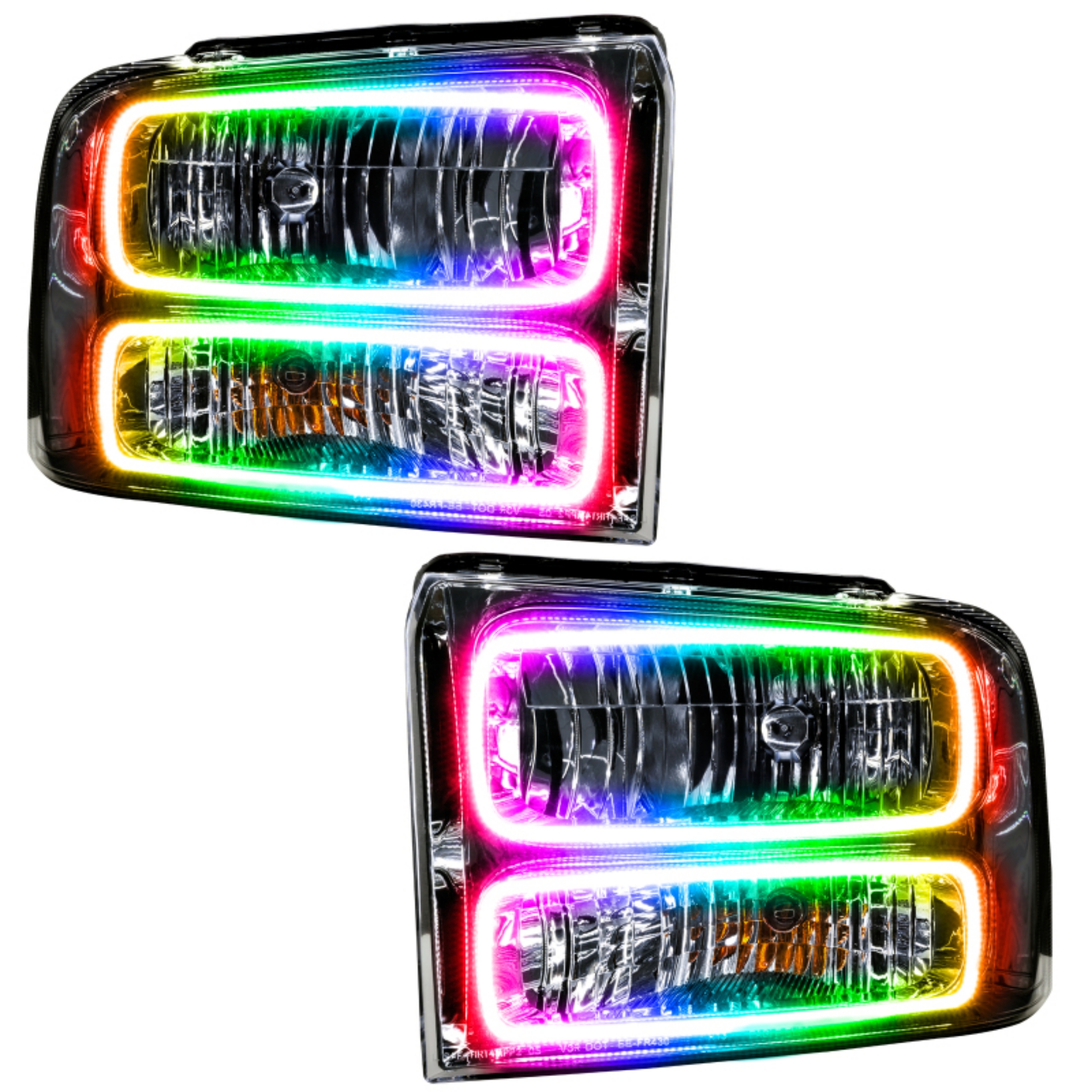 Picture of Oracle 05 Ford Excursion SMD HL - Chrome - ColorSHIFT