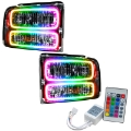 Picture of Oracle 05 Ford Excursion SMD HL - Chrome - ColorSHIFT w- Simple Controller