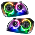Picture of Oracle 05-07 Dodge Magnum SMD HL - Black - ColorSHIFT w- Simple Controller