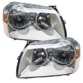 Picture of Oracle 05-07 Dodge Magnum SMD HL - Chrome - ColorSHIFT w- 2-0 Controller