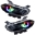 Picture of Oracle 13-16 Dodge Dart SMD HL - Black - Halogen - ColorSHIFT w- Simple Controller