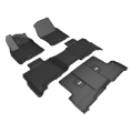 Picture of 3D Maxpider 2023 Toyota Sequoia Kagu 1st 2nd 3rd Row - Set Black