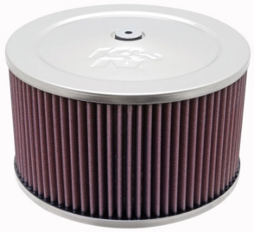 Picture of K&N Round Air Filter Assembly 5-125 in FLG - 9in OD - 6-375 in H w- Vent