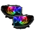 Picture of Oracle 14-17 Toyota Tundra SMD HL - Dual Halo Kit - ColorSHIFT w-o Controller