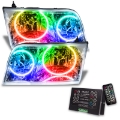 Picture of Oracle 98-11 Ford Crown Victoria SMD HL - Chrome - Halogen - ColorSHIFT w- 2-0 Controller
