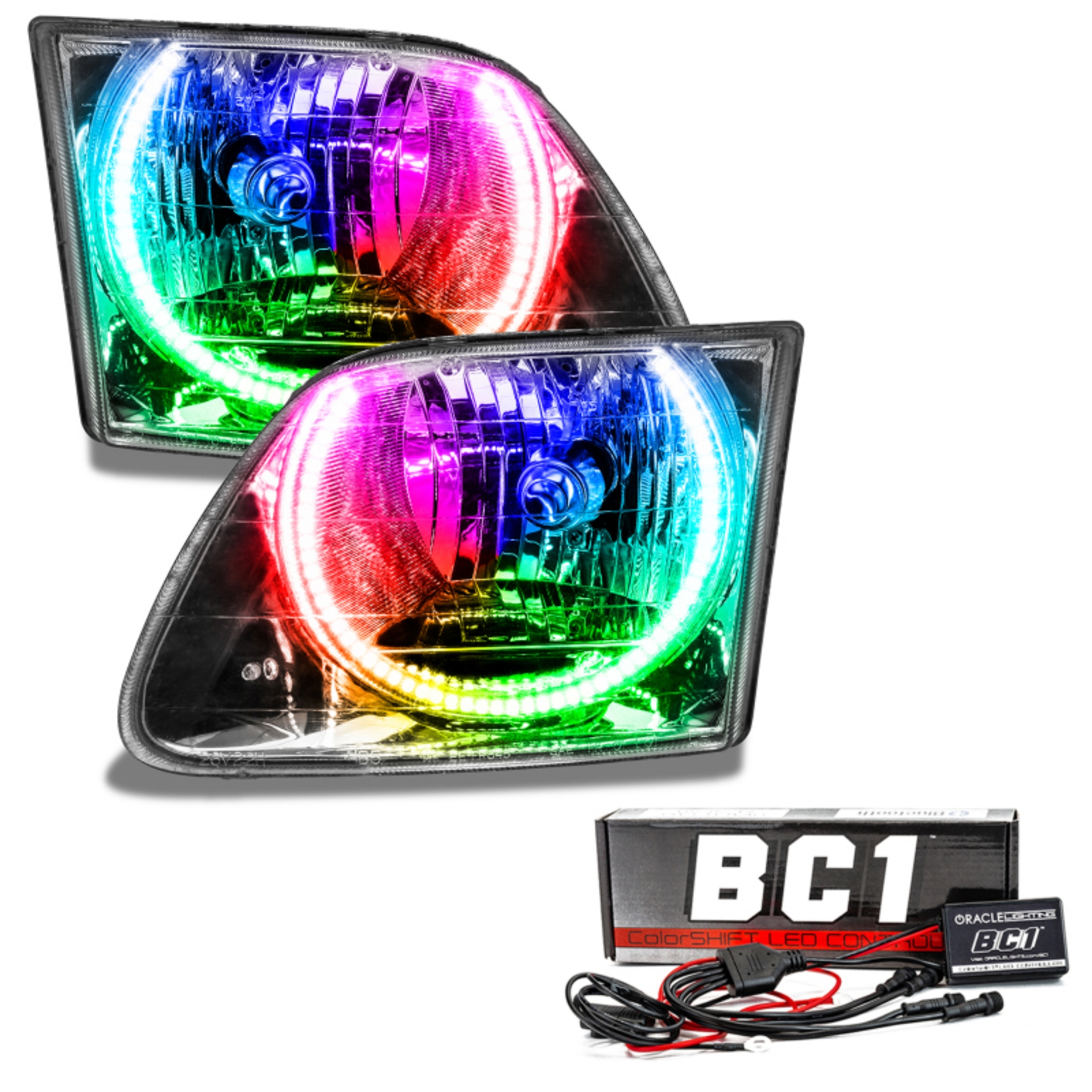 Picture of Oracle 97-03 Ford F-150 SMD HL - ColorSHIFT w- BC1 Controller