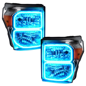 Picture of Oracle 11-16 Ford F250-350 LED HL - ColorSHIFT w- BC1 Controller