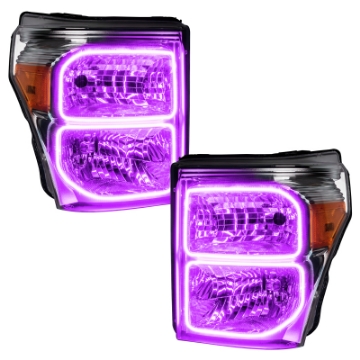 Picture of Oracle 11-16 Ford F250-350 LED HL - ColorSHIFT w- BC1 Controller