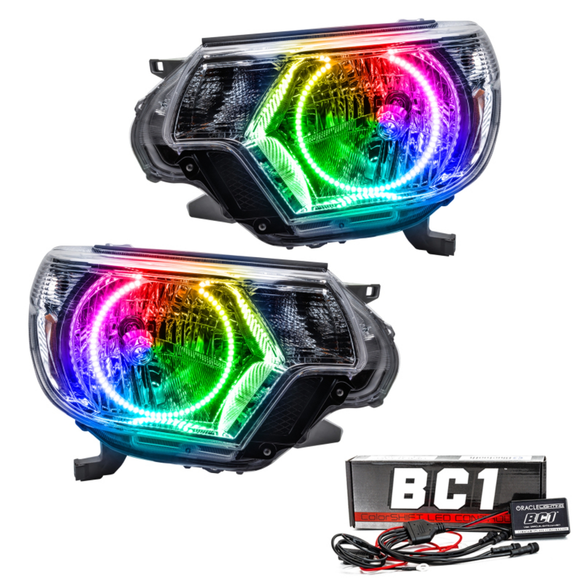 Picture of Oracle 12-15 Toyota Tacoma SMD HL - ColorSHIFT w- BC1 Controller