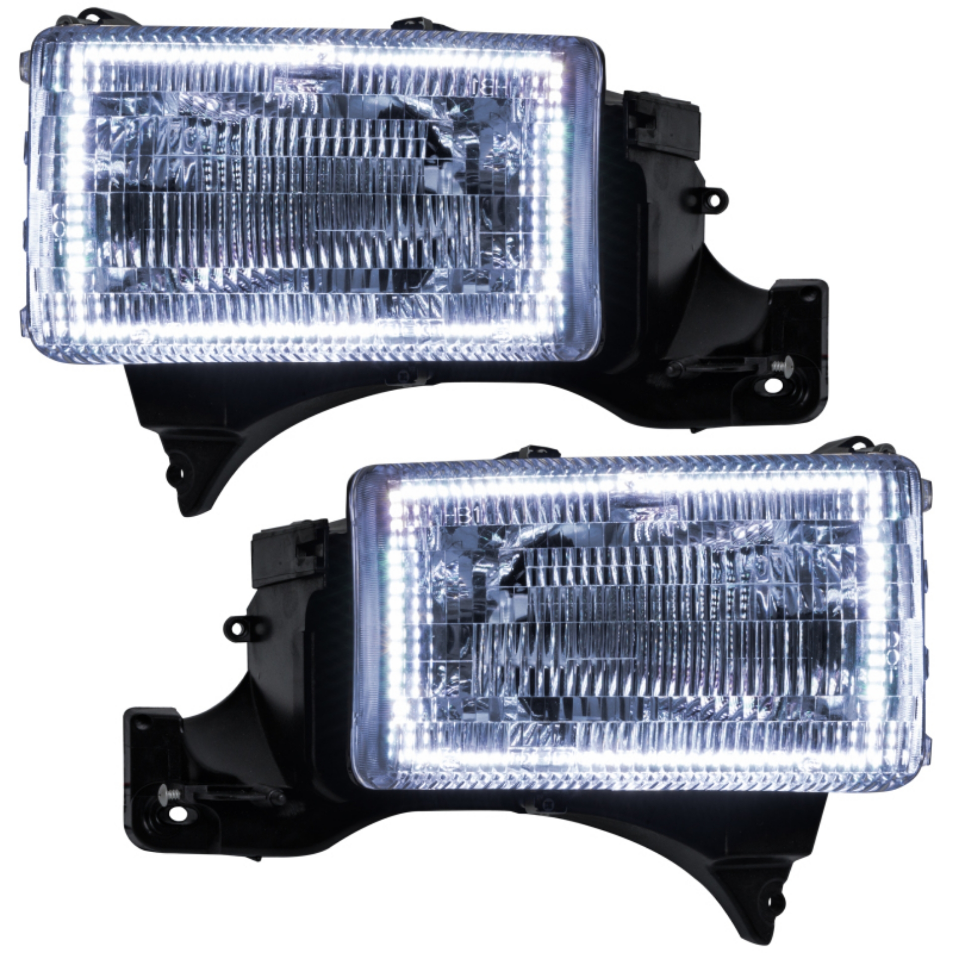 Picture of Oracle 94-02 Dodge Ram Pre-Assembled Halo Headlights - White