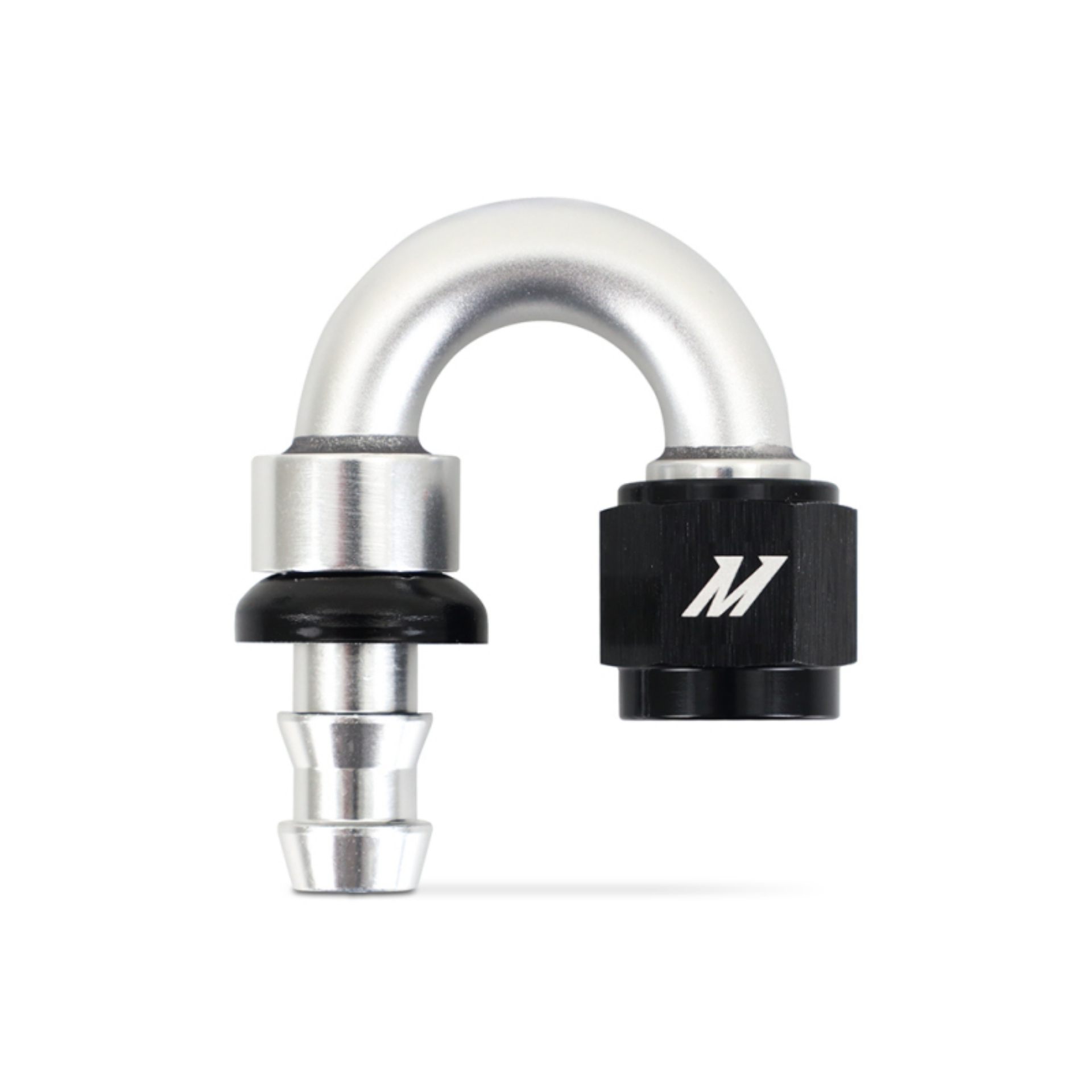 Picture of Mishimoto 180 Degree Push Lock Fitting - 6AN