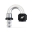 Picture of Mishimoto 180 Degree Push Lock Fitting - 8AN
