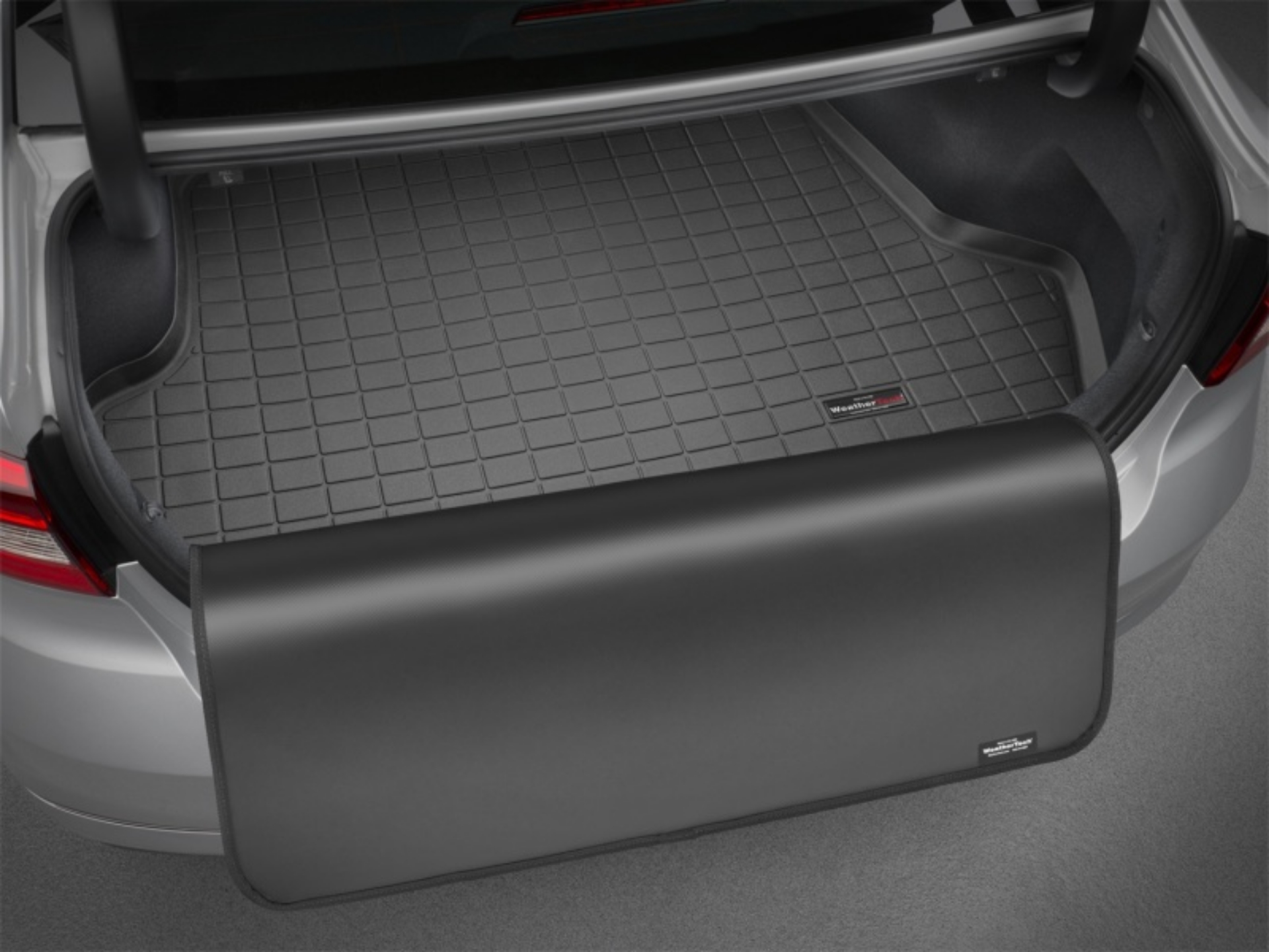 Picture of WeatherTech 2023 Lexus RX AWD-Hybrid Cargo Liner w-Bumper Protector - Black
