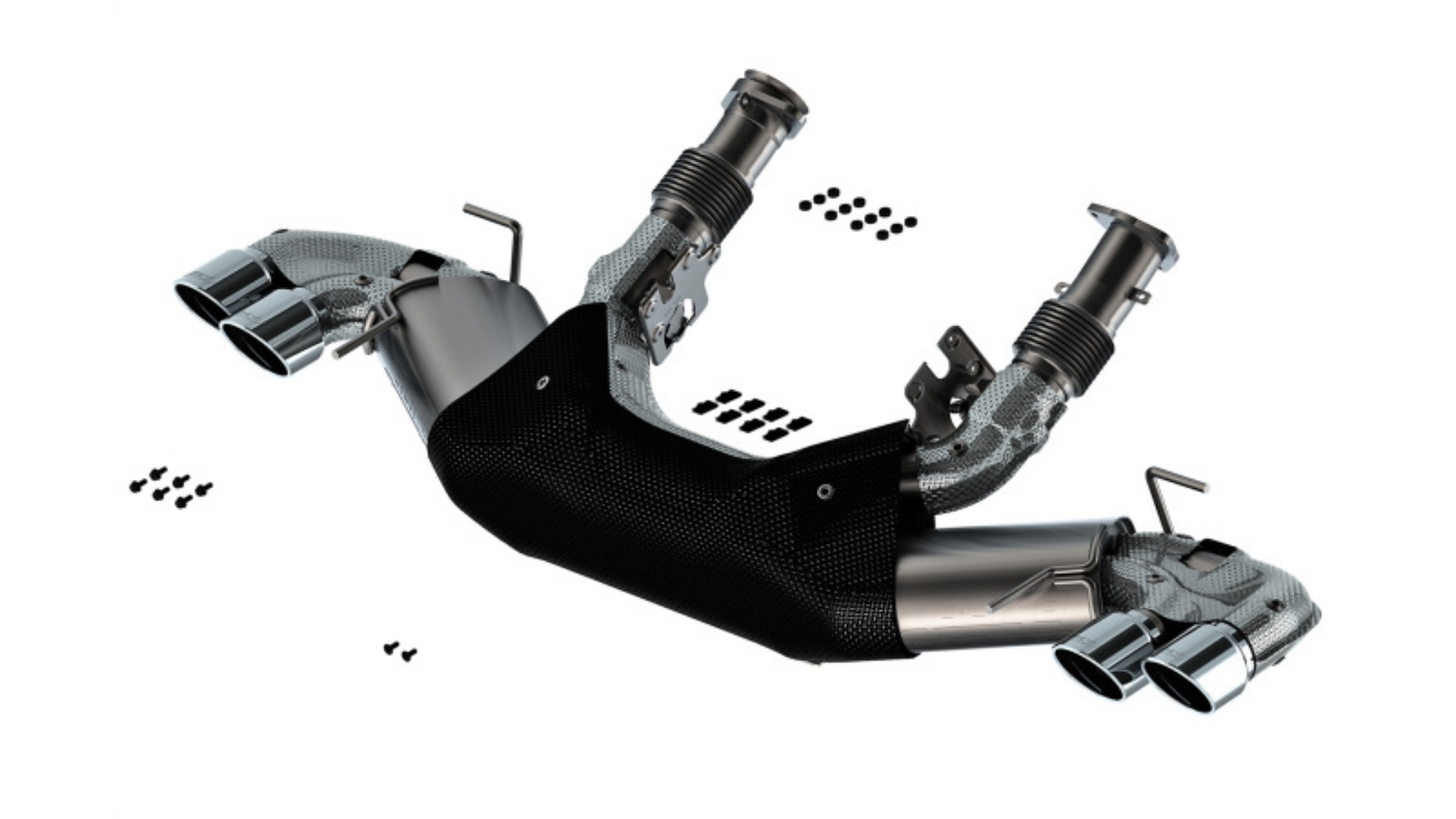 Picture of Borla 20-23 Chevy Corvette 6-2L V8 AT w-o NPP 3in S-Type Catback Exhaust