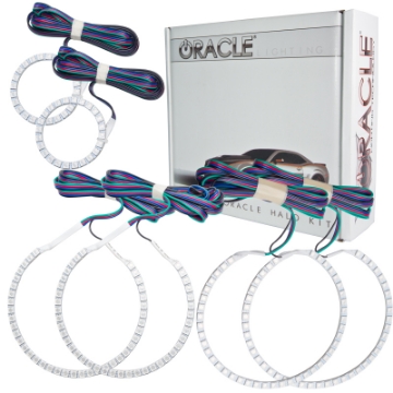 Picture of Oracle Dodge Charger 05-10 Triple Ring Halo Kit - ColorSHIFT w- Simple Controller