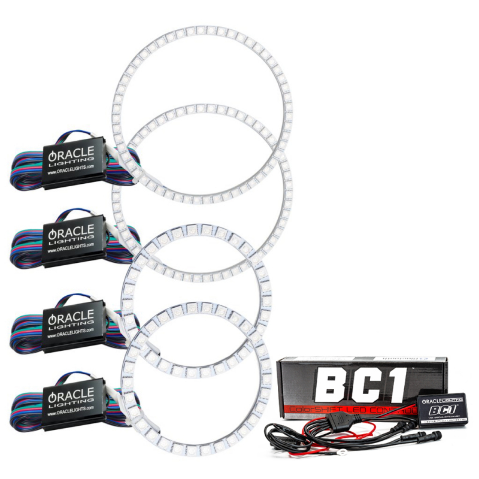 Picture of Oracle BMW M3 Coupe 08-13 Halo Kit - Projector - ColorSHIFT w- BC1 Controller