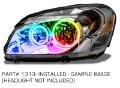 Picture of Oracle Buick Lucerne 06-11 Halo Kit - ColorSHIFT w-o Controller