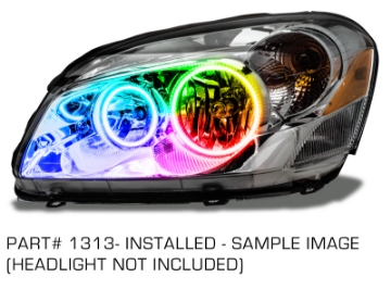 Picture of Oracle Buick Lucerne 06-11 Halo Kit - ColorSHIFT w- Simple Controller
