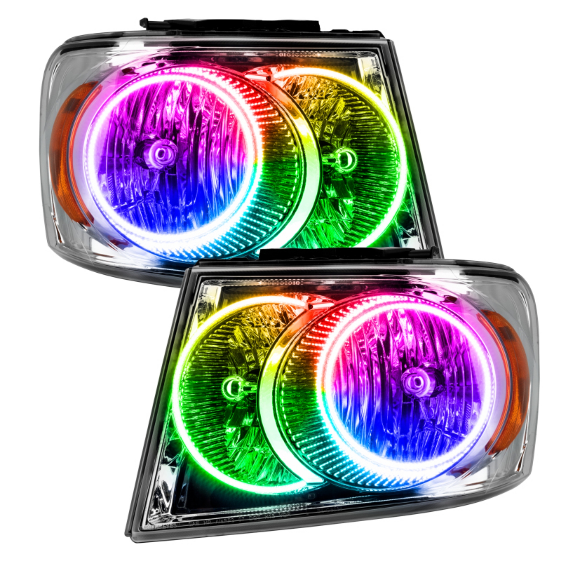 Picture of Oracle Dodge Durango 07-09 Halo Kit - ColorSHIFT w- Simple Controller