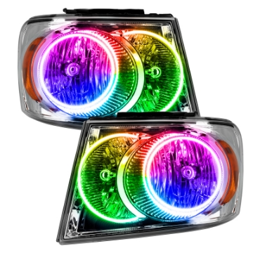 Picture of Oracle Dodge Durango 07-09 Halo Kit - ColorSHIFT w- Simple Controller